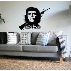 Imagem de Adesivo De Parede Decoração Gue guevara tamanho 65cm x 50cm 