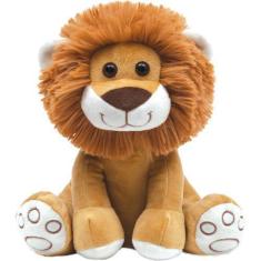 Imagem de Pelúcia Para Bebê Leãozinho Não Alérgico Premium Buba Baby
