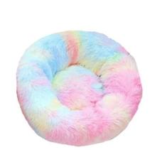 Imagem de KAIJIE Cama ortopédica para cães, confortável, para cães e filhos, cama redonda ultramacia lavável para cães e gatos, diâmetro de 120 cm