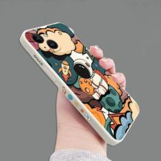 Imagem de Capa para iPhone 14 Pro Max Capa para iPhone 11 Capas de astronauta espacial dos desenhos animados para iPhone 13 12 XS Max X 7 8 Plus Capa macia, 5, para iphone 11Pro Max