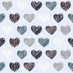 Imagem de Papel de Parede Corações Basic