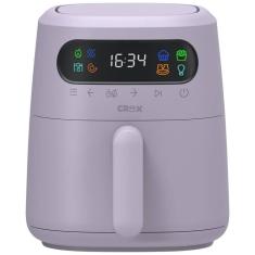 Imagem de Fritadeira Elétrica Airfryer 2,8L com Tecnologia TurboCrisp e Controle de Temperatura, 110V 1300W, CRUX, Roxa