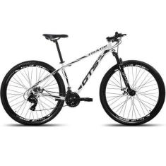Imagem de Bicicleta Aro 29 Gts Pro M5 Track 24 Marchas Freios A Disco, Branco, 1
