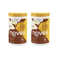 Imagem de Creme De Tratamento Novex 1Kg Oleo De Coco - Kit Com 2Un