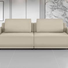 Imagem de Sofá 2 Lugares 220 Cm Apolo Veludo Marfim