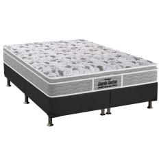 Imagem de Cama Box Queen: Colchão Anatômico Probel D45/EP Guarda Costas Próextreme Plus + Base CRC Suede Gray(158x198)