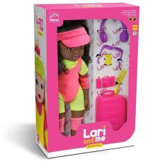 Imagem de Boneca Lari AND ME Mundo Rosa Negra Roma