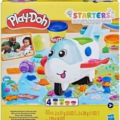 Imagem de Massinha Play Doh Starters Kit Inicial Avião Explorador Hasbro