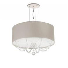 Imagem de Lustre Pendente Com Cristais Cilindrica 40X15 