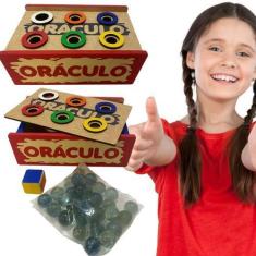 Imagem de Jogo Oráculo Brinquedo Educativo E Pedagógico Em Madeira - Tralala