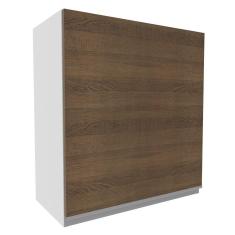 Imagem de Armário Aéreo Madesa Glamy 60 cm 1 Porta - Branco/Rustic