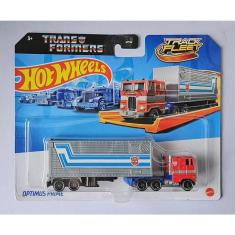Imagem de Hot Wheels Caminhão - Optimus Prime Track Fleet Transformers
