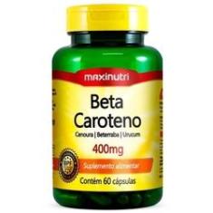 Imagem de Beta Caroteno - 400mg - 60 Cápsulas - Maxinutri