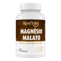 Imagem de Magnésio Malato 600mg 120 Cáps - ApisNutri 