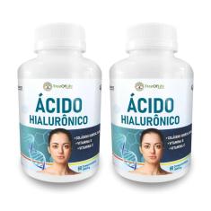 Imagem de Kit 2X Ácido Hialurônico + Colágeno + Vitamina E + Vitamina