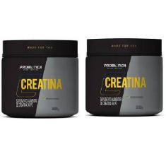 Imagem de Kit Com 2 X Creatina Pura Pote 300 Gr - Creatine Probiótica