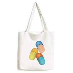 Imagem de Produtos de cuidados com a saúde, sacola de lona, bolsa de compras, bolsa casual