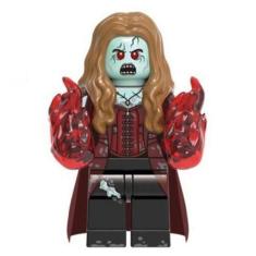 Imagem de Boneco Blocos De Montar Zumbi Scarlet Witch Edição Especial