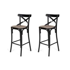 Imagem de Kit 2 Banquetas Katrina Em Aço 