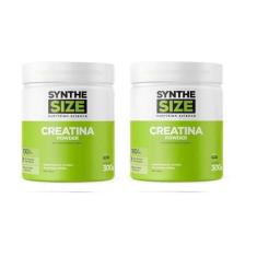 Imagem de Kit 2X Creatina 100% Pura Monohidratada 300G Synthesize