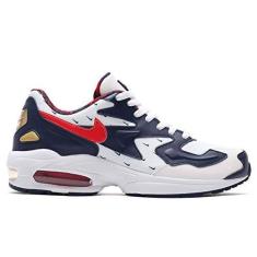 Imagem de Nike Tênis de corrida masculino CK0848 100 Air Max 2 branco claro tamanho, Branco, 41