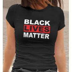 Imagem de Camiseta Baby Look Black Lives Matter Vidas Negras Importam Feminino P
