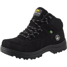 Imagem de Bota Coturno Adventure Masculino De Couro Tênis Conforto Palmilha De gel-Masculino