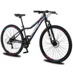 Imagem de Bicicleta aro 29 KRW Alumínio 21 Velocidades Freio a Disco Suspensão dianteira Mountain Bike KR14-Unissex