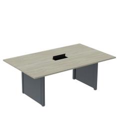 Imagem de Mesa de Reunião 2000x1200 Mrcpb2012pp Noce Naturalle/Grafito