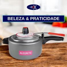 Imagem de Panela De Pressão 3 Litros Antiaderente Pequenas Porções  - Alegrete, 