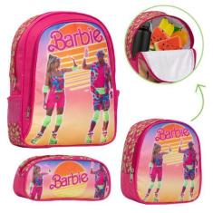 Imagem de Bolsa Escolar Feminina Grande Juvenil Barbie Ken Resistente - TOYS 2U