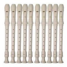 Imagem de Flauta Doce Yamaha Yrs24 B Barroca Kit com 10 und