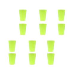 Imagem de Copos de plástico coloridos Amosfun para festa, copo de suco de água, copos para bebidas e festas, jogo de empilhamento