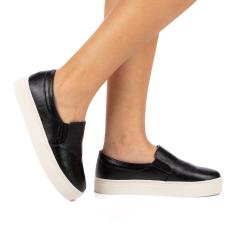 Imagem de Tenis Slip On Moda Feminino Isabel Com Espuma Confort-Feminino