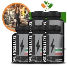 Imagem de Kit 5 Suplemento Superium (Matcha+Guarana) 500Mg 60 Cápsulas