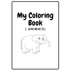 Imagem de Livro para Colorir Infantil: Animais