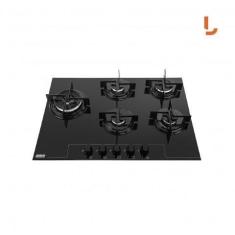 Imagem de Cooktop a Gás Glass Inox 5 Bocas Acendimento Automático Bivolt Preto 4