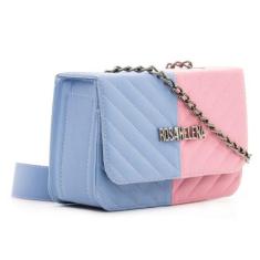 Imagem de Bolsa Feminina Alça Transversal Rosa Azul Preta Pequena Clouth - Lovel