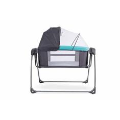 Imagem de Mastela Berço Techno Bluetooth Chumbo E Verde