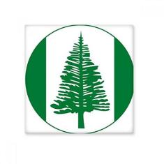 Imagem de Decalque brilhante de ejo de cerâmica com emblema nacional da Ilha Norfolk