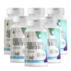 Imagem de CÁLCIO DE OSTRAS C/VITAMINA D3-500MG (60 Cápsulas) +CAPS (6)