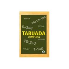 Imagem de Tabuada Completa - Caixa com 10 Unidades - Acabamento Especial - 9788573985801
