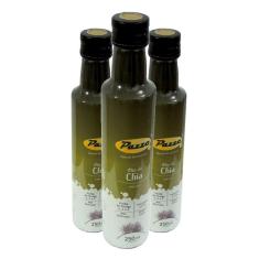 Imagem de Kit 3 Óleo de Chia Extra Virgem Pazze 250ml