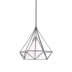 Imagem de Pendente Metal/tecido Quality, 40w  Marrom