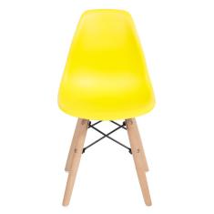 Imagem de Cadeira Eiffel Infantil Base Madeira - Amarela