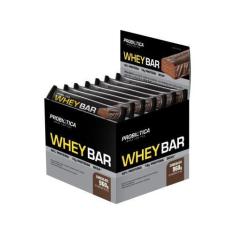 Imagem de Barra De Proteína Probiótica Whey Bar Chocolate - Ligth 24 Unidades 40