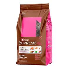 Imagem de Ração Quatree Supreme Gatos Adultos Salmão e Batata doce – 10,1kg