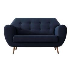 Imagem de Sofá 2 Lugares Beegees Linho Azul Marinho