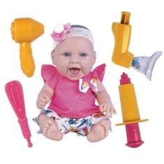 Imagem de Boneca Baby Ninos Cuidar É Amar Reborn C/Acessórios Cotiplas