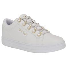 Imagem de Nine West Tênis feminino Paves, Branco 140, 36